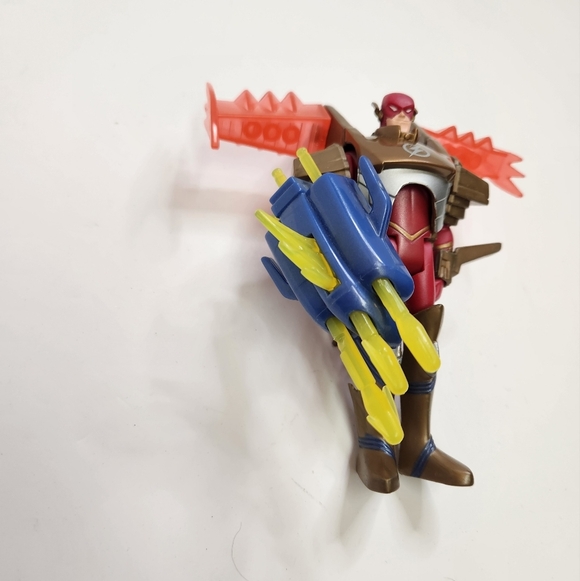 The Flash DC Comics 5" Action Figure with Blasting Gun Flyer - Picture 3 of 6